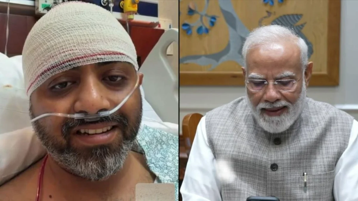 PM Narendra Modi speaks to brave Flydubai pilot Captain Smit Machchhar